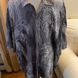 Mens Tommy Bahama 100% Silk Shirt